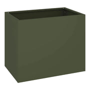 Fioriere | Cassetta per fiori | Vaso da giardino Oliver verde 50 x 32 x 40 cm
