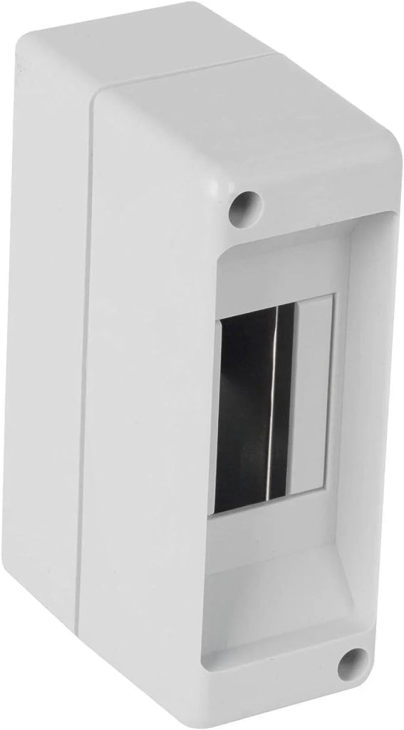 Electraline 60432 Centralino da Parete Senza Portello 2/2 Moduli  Bianco