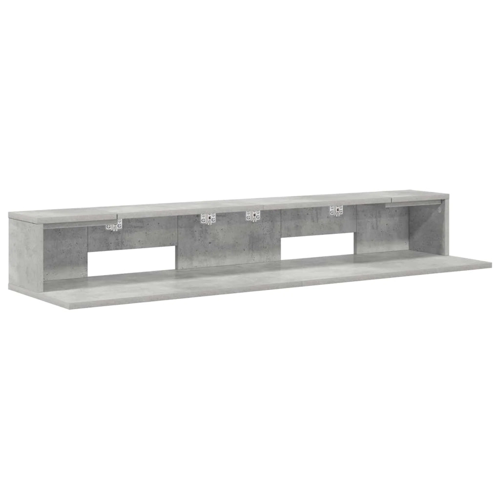 Scrivania studio Grigio Cemento 152 x 36 x 19,5 cm 8006695