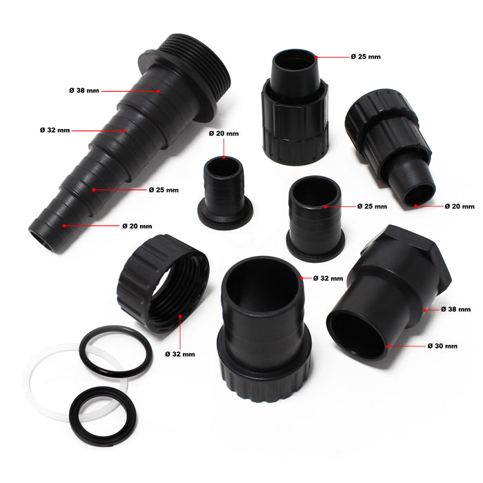 CPP-8000F Pompa piscina per ricircolo e filtraggio 5000l/h 70W, Pompa di circolazione