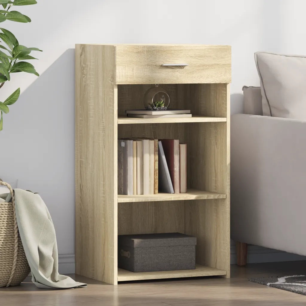 Credenza | Madia | Buffet da pranzo | Armadio da pranzo Rovere Sonoma 50x42,5x93 cm in Legno Multistrato