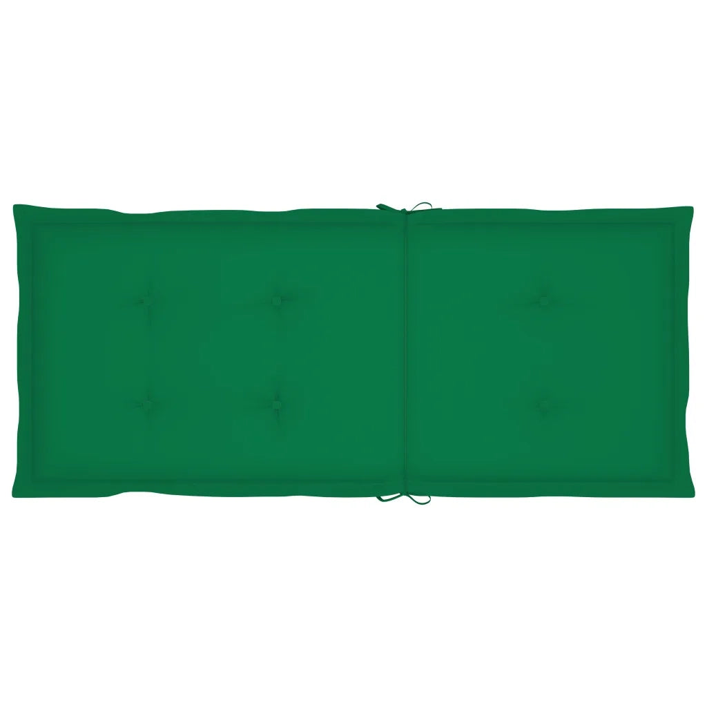 Sedia a Dondolo con Cuscini in Legno Massello di Acacia cod mxl 40460