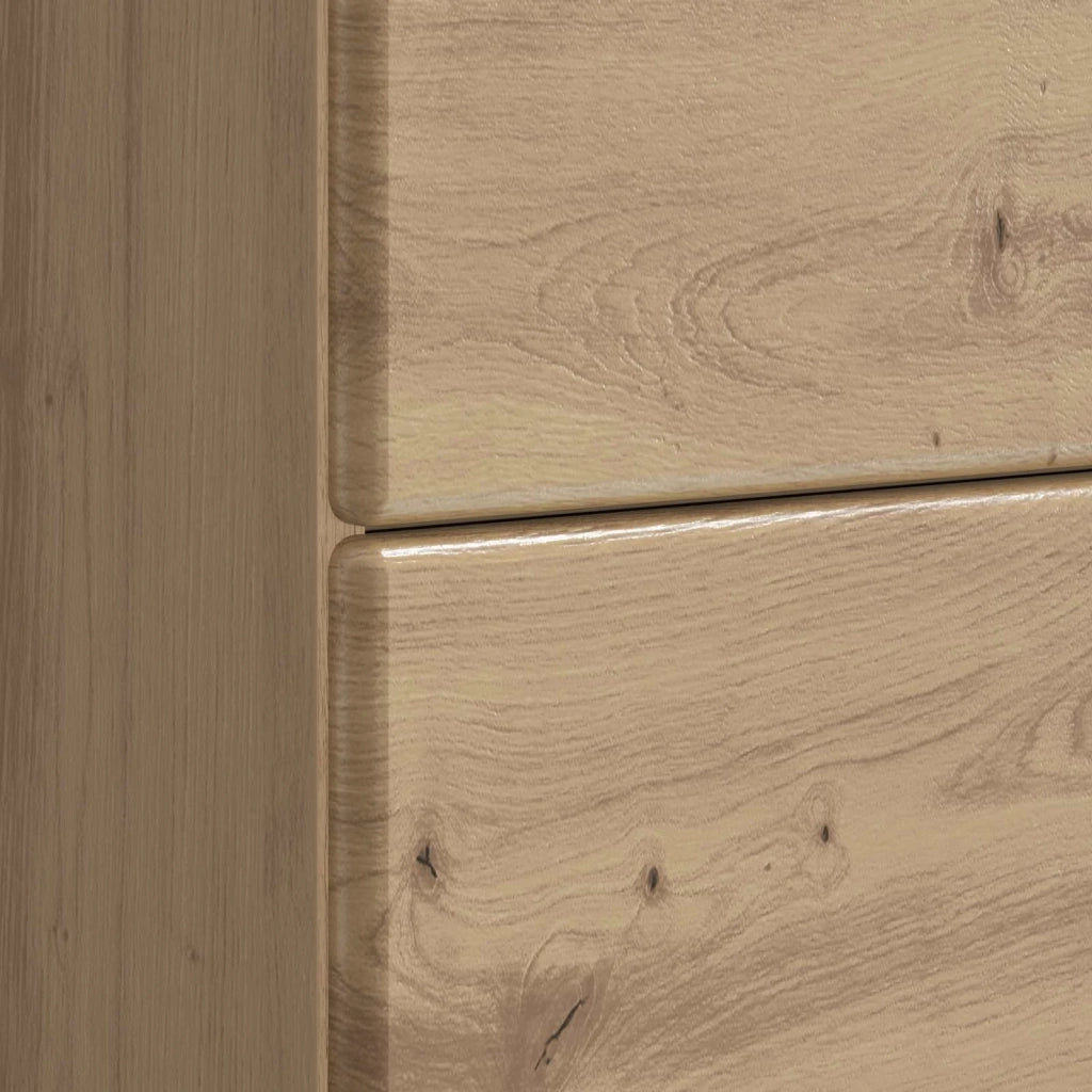 Comodino | Armadio da Notte | Mobiletto da notte Rovere Artigianale 62 x 34,5 x 47,5 cm
