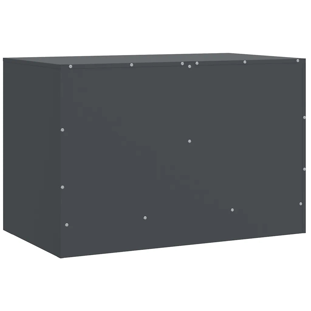 Mobili TV 2 pz Antracite 67x39x44 cm in Acciaio