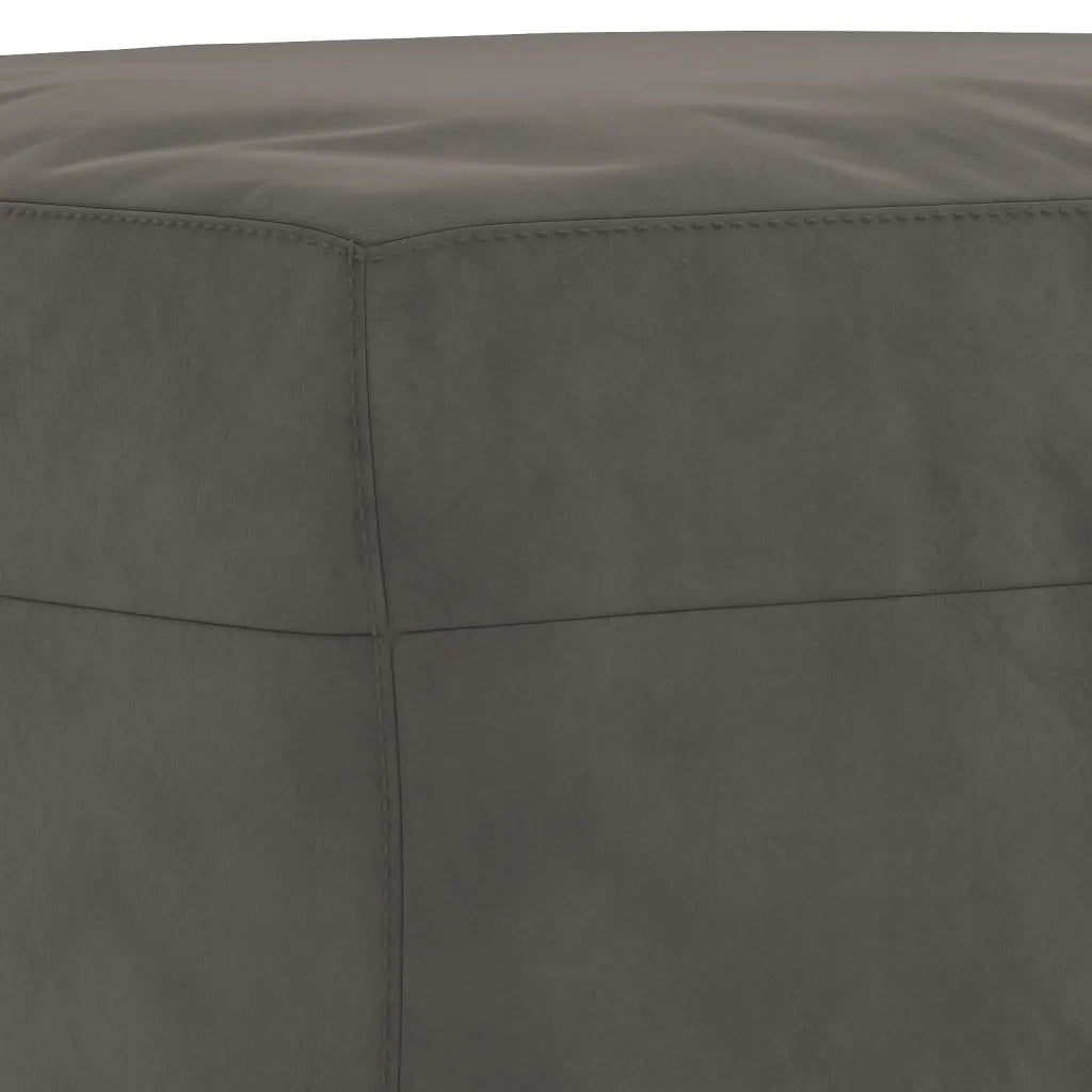 Panca Grigio Scuro 70x35x41 cm in Velluto CFW3640649