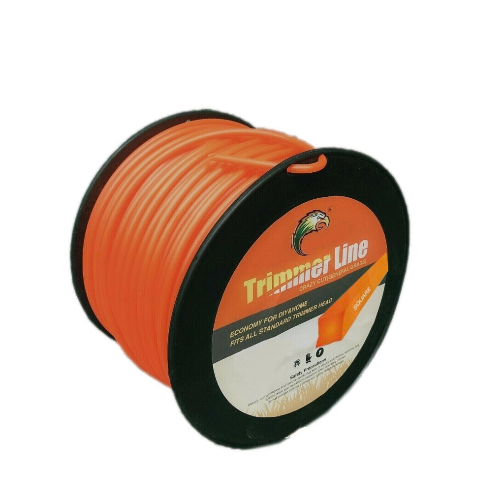 FILO PER DECESPUGLIATORE QUADRATO 3.0 mm bobina 100mt taglaerba cavo matassa
