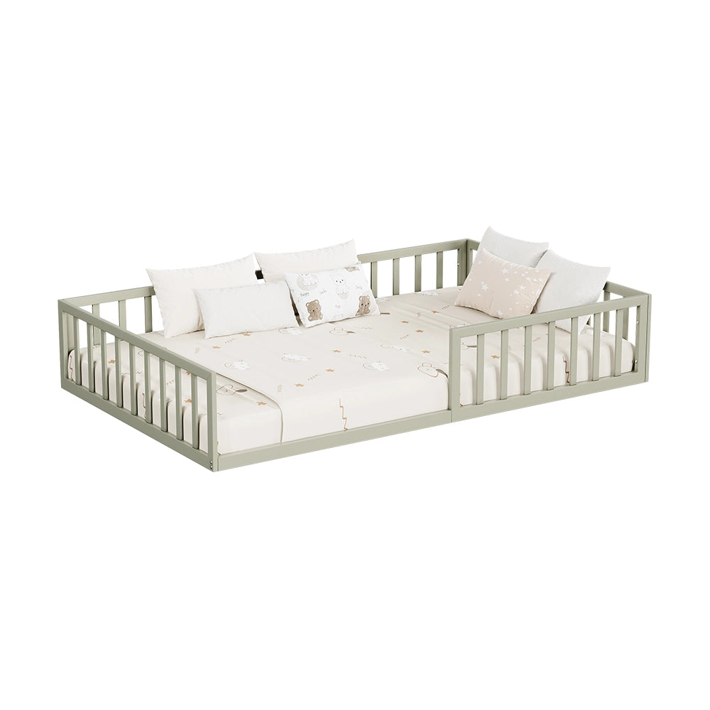 Vitalispa Letto per bambini Grigio 205 x 125 cm Senza materasso