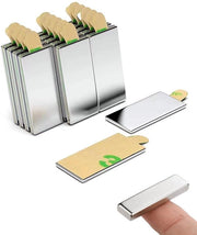 Magneetti a neodimio 16 pezzi, magneti autoadesivi, 30 x 10 x 1 mm, rivestimento NiCuNi di alta qualità - magneti quadrati per lavagne bianche, frigoriferi, foto, pannelli magnetici, attrezzi per hobby e persiane