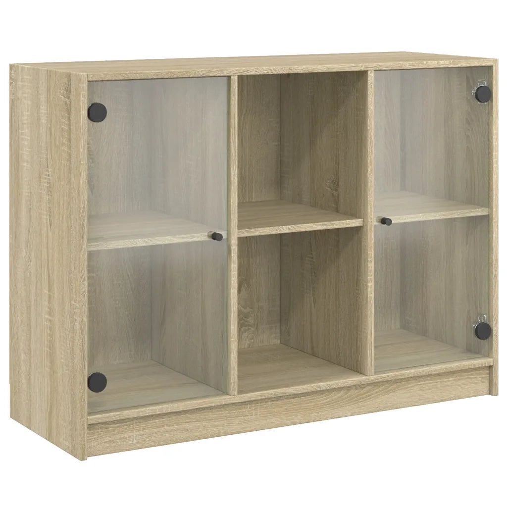 Credenza Rovere Sonoma 102x37x75,5 cm in Legno Multistrato 3295873