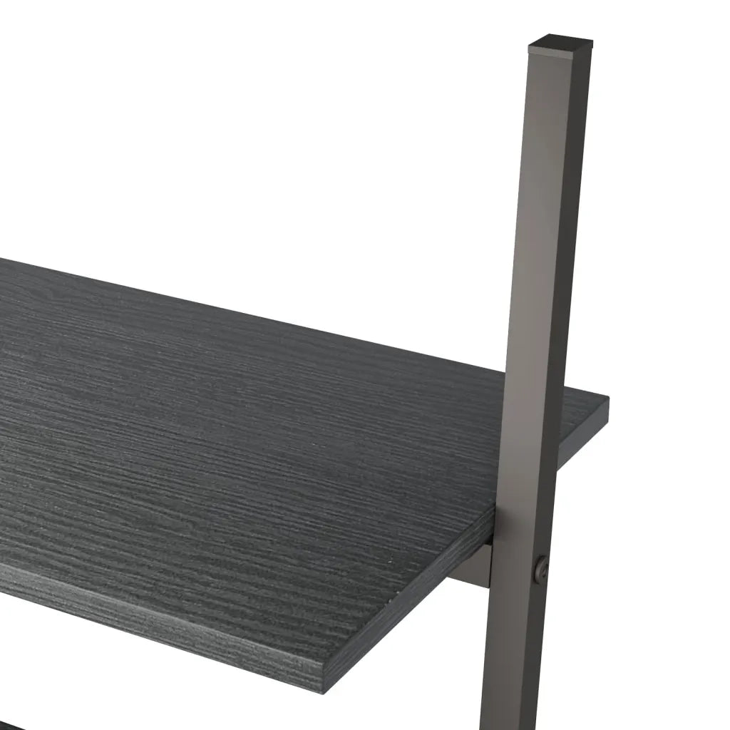 Scaffale Pendente a 3 Livelli Nero 64x34x116cm CFW5391905