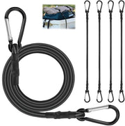 Fascia di sostegno per bagagli multifunzionale 120 cm - Corda di gomma - Cinture elastiche - Cinturoni - Multifunzionale - Per il fissaggio di bagagli - Cinturone di sostegno