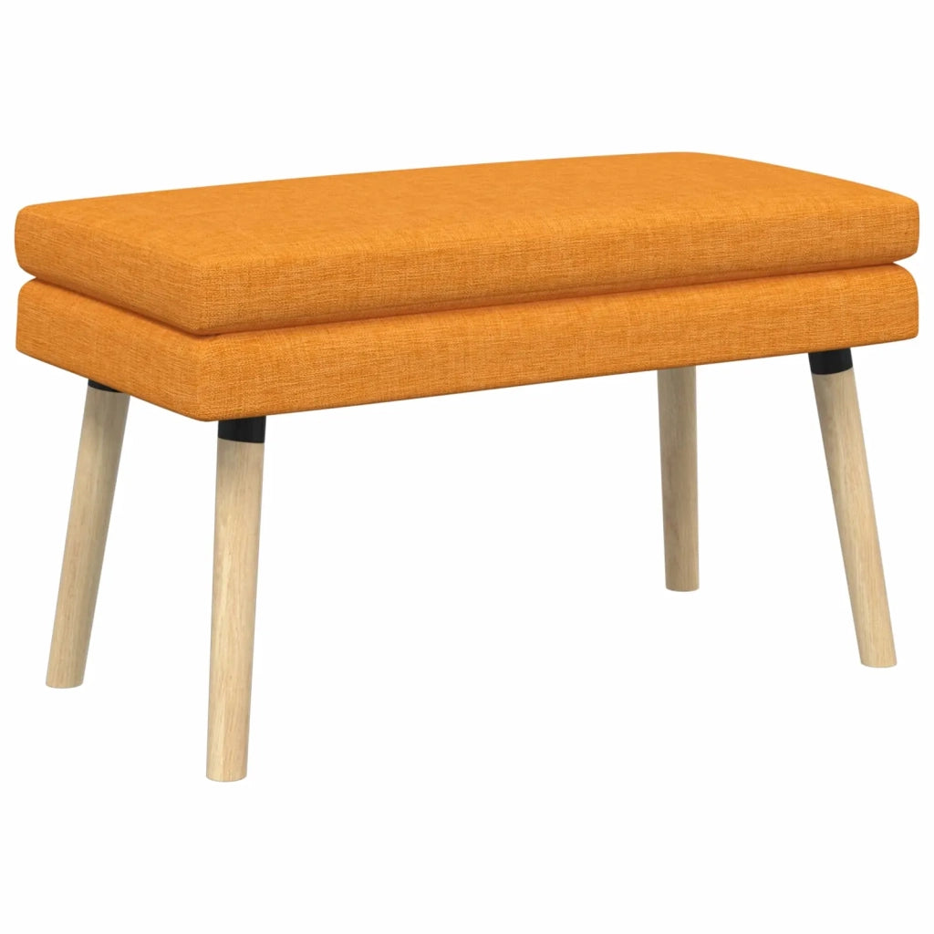 Panchina a doppio strato Giallo Scuro 80 x 40 x 47 cm Tessuto 42038440