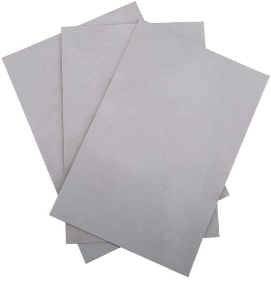 Set di riparazione PVC - 3 set a scelta - Patch per imbarcazioni gonfiabili - Antiscivolo - Facile da utilizzare - Dimensione patch 10x15 cm - Kit di riparazione