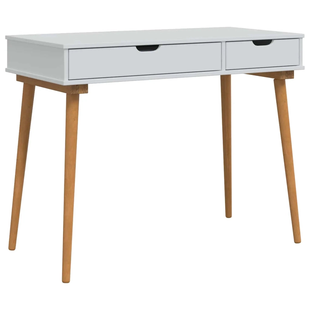 Set Tavolo da Trucco FAUSKE 2 pcs Bianco 100 x 50 x 143 cm 3438575