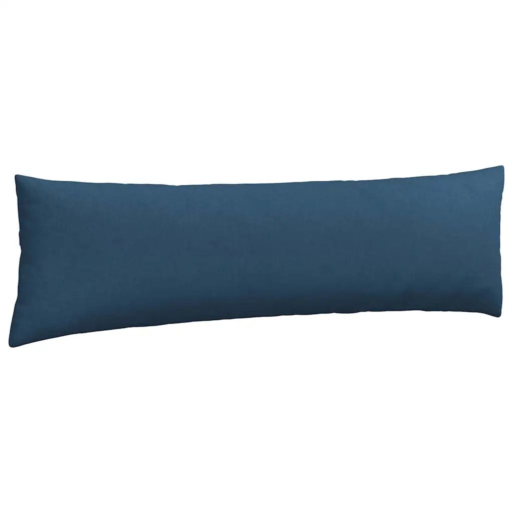 Cuscini da Divano 2 pcs Blu 145 x 40 cm Tessuto