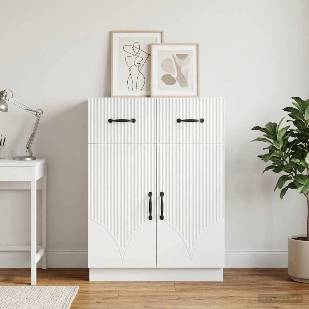 Credenza Bianco 66 x 34,5 x 87 cm Legno ingegnerizzato 895325