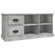 Mobile TV | Armadietto TV | Mobile Porta TV Grigio Cemento 102x35,5x47,5 cm in Legno Multistrato