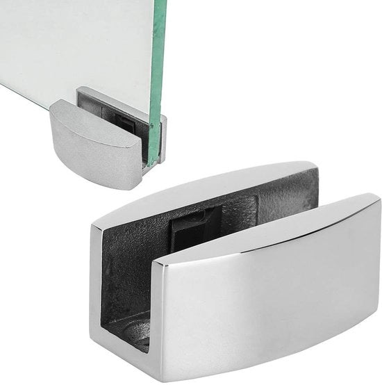 Regolatore di livello per pavimento in acciaio inossidabile - Regolatore di livello per pavimenti - Valvola di scarico - Porta vetrata scorrevole - Blocco oscillante - Regolabile 8-14 mm