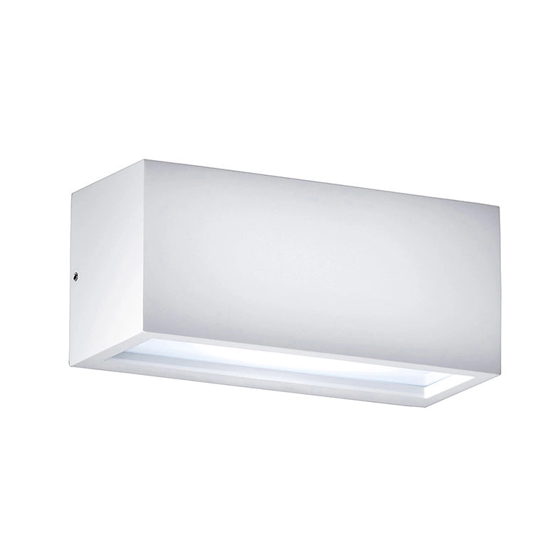 GUAVA Applique LED Biemissione 12W 120°-120° Bianco IP65 4000K - Illuminazione Parete per Esterni Rossini Group