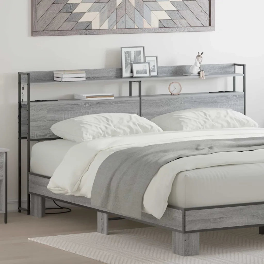 Testata contenitore Grigio sonoma Legno multistrato 859718