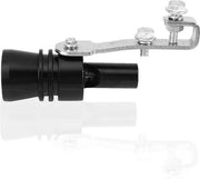 Flauto per Fumata di Scarico in Alluminio - Turbo Suono di Coda Flauto (Nero)