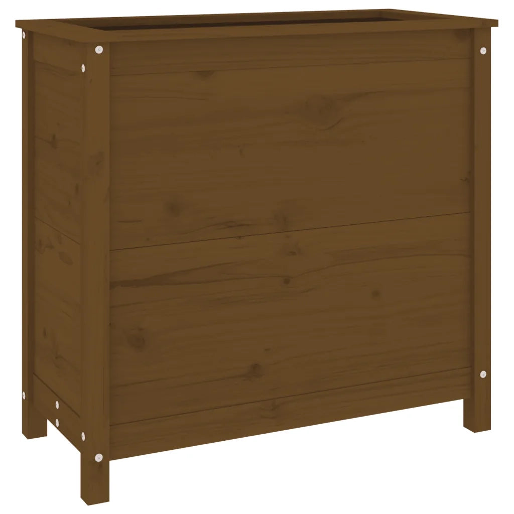Fioriera da Giardino Ambra 82,5x40x78 cm Legno Massello di Pino 825285