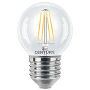 LAMPADA WIRE LED SFERA INCANTO CENTURY - CALDA VOLT 230 WATT 4 LUMEN 480 E27- 5 pezzi