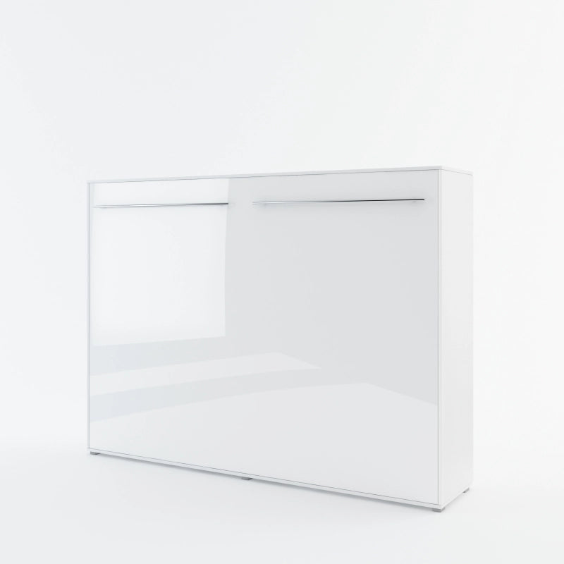 LETTO 04 140x200 ORIZZONTALE BIANCO LUCIDO