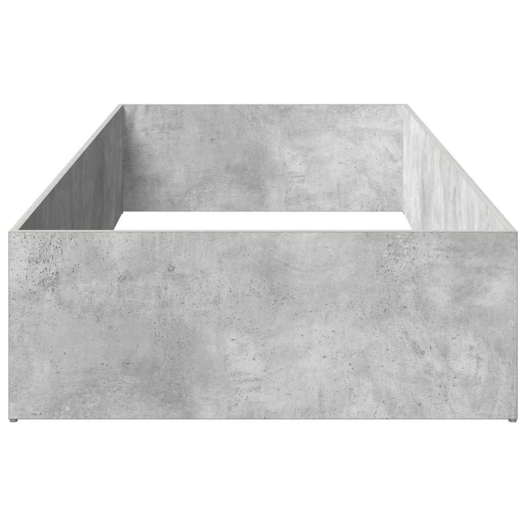 Giroletto per rete letto regolabile Grigio Cemento 80 x 200 cm 8021818