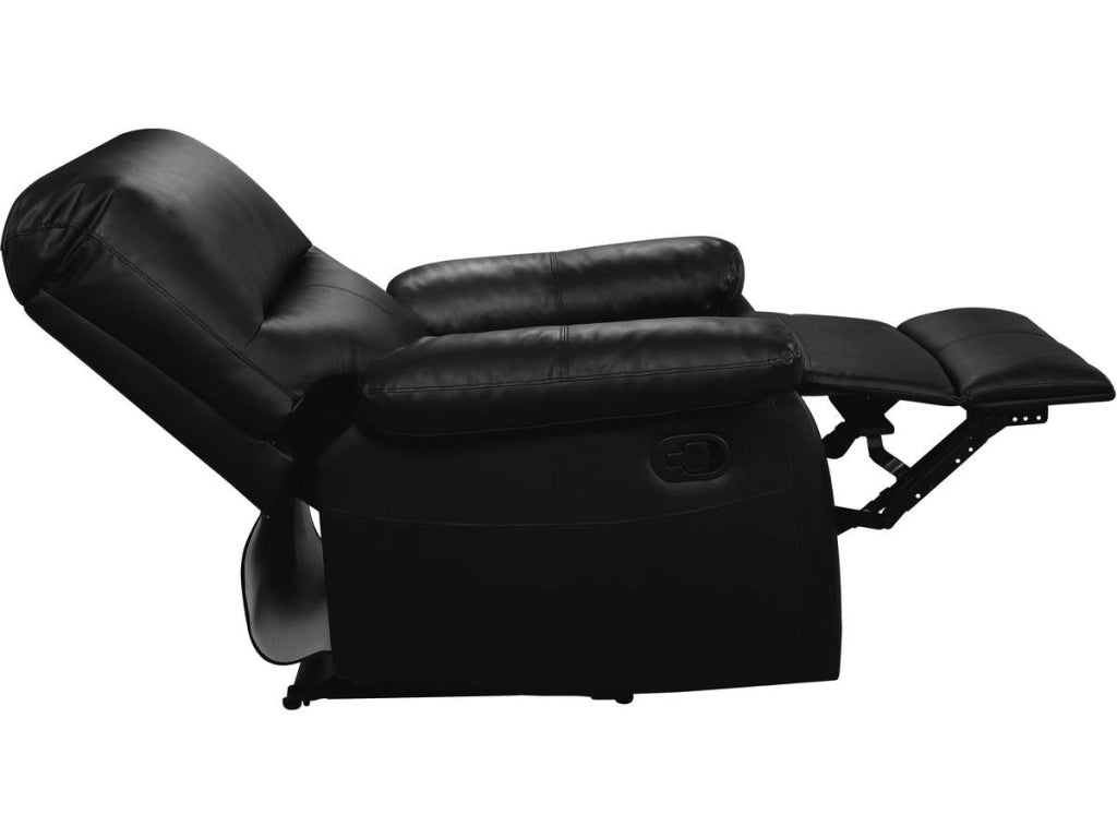 Poltrona relax "Lincoln" - Nero