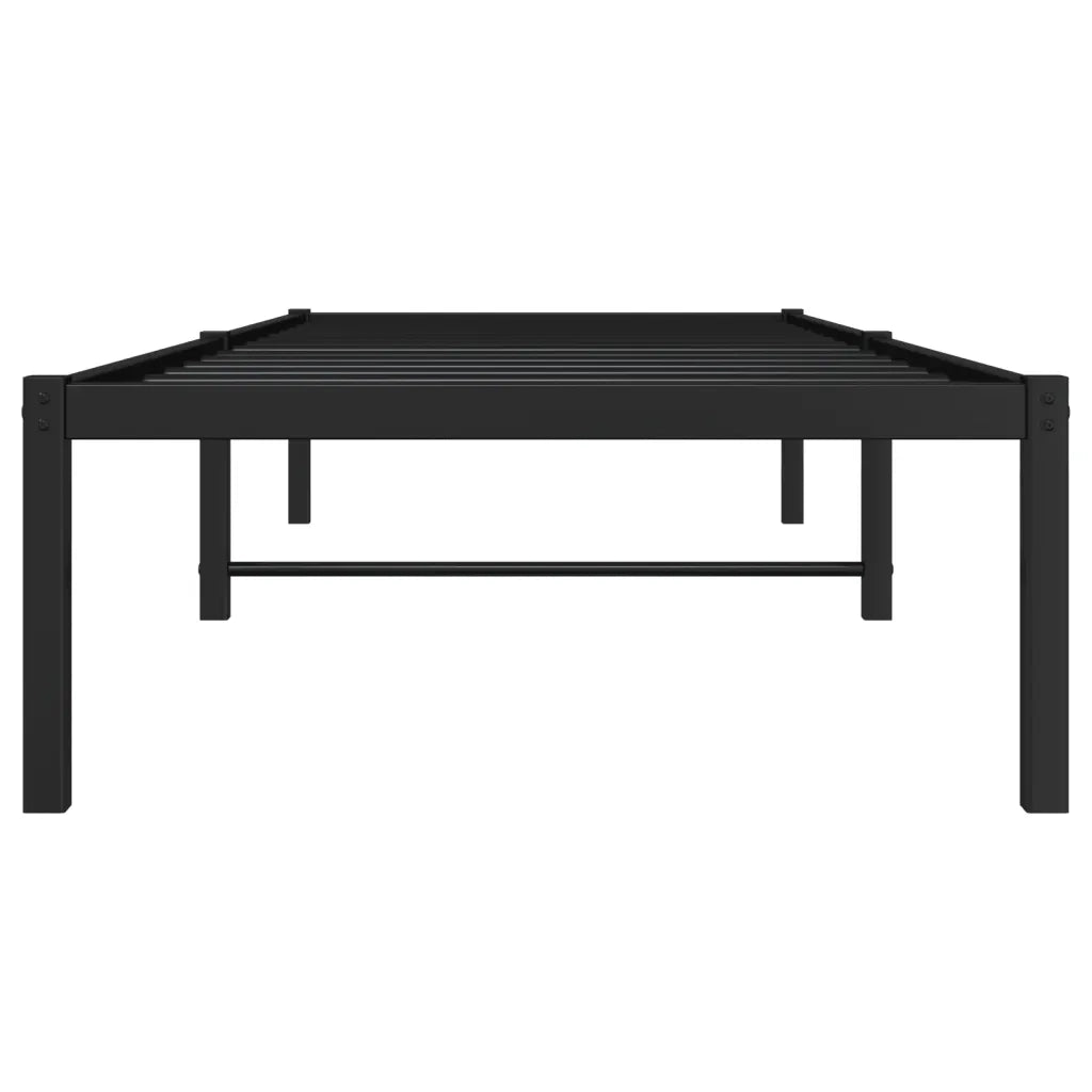 Giroletto in Metallo Nero 75x190 cm 373645