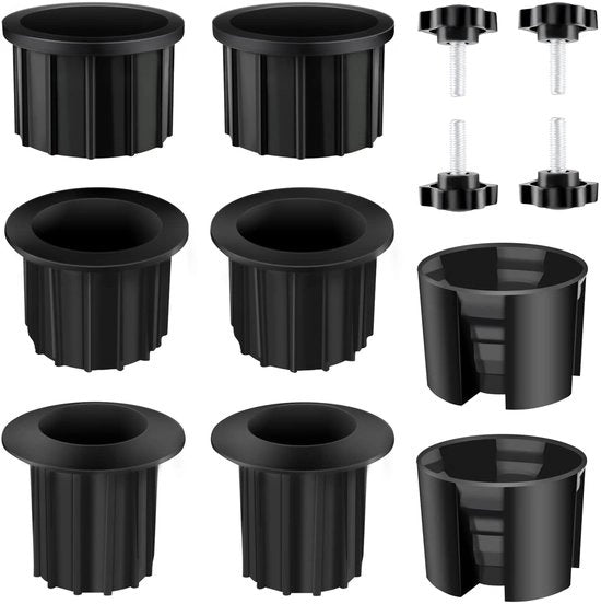 Accessori per piedi di ombrellone - set da 12 - diverse misure - materiale duraturo