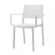 SET 4 PEZZI SEDIA EMI CON BRACCIOLI TECNOPOLIMERO MADE IN ITALY SCAB DESIGN - Lino 11