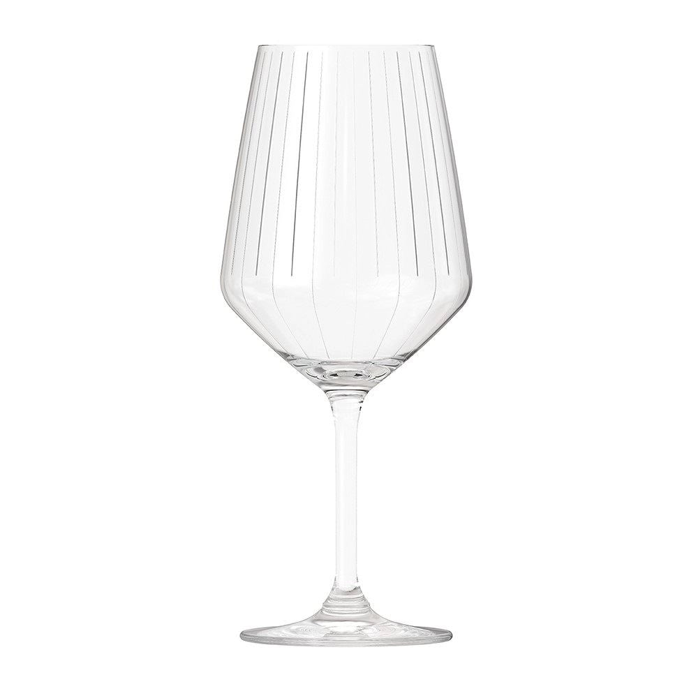 Set 6 Calici Bicchieri in Vetro Ottico Aura 50 cl Tognana