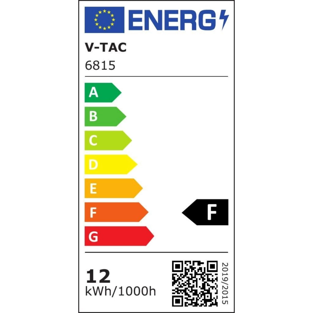 Applique esterno V-TAC 12W 6400K 1250lm bianco IP65