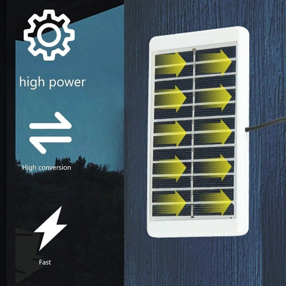 Trade Shop - Mini Lampada Torcia Magnetica Multifunzionale Con Pannello Solare 15led Le-148 -