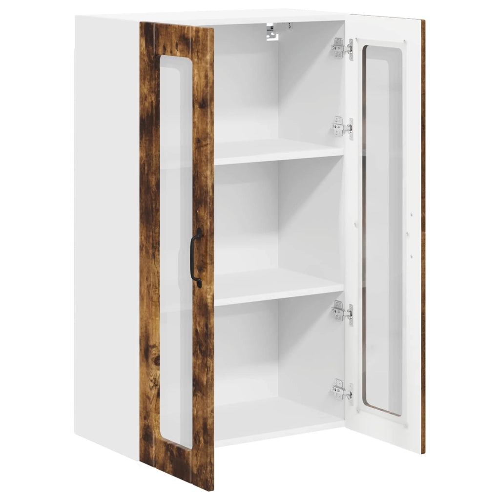 Pensile cucina con porta Lucca Rovere Fumo 60 x 31 x 100 cm 885180