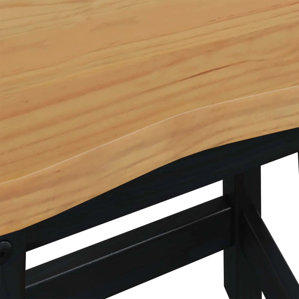 VidaXL Sgabello da bar EKAI 2 pcs Nero 40 x 29 x 45,5 cm 42037011
