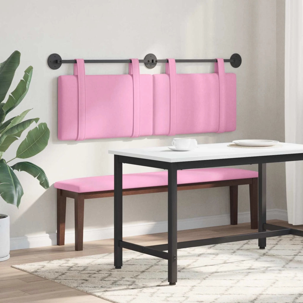Testiera sospesa Rosa Tessuto