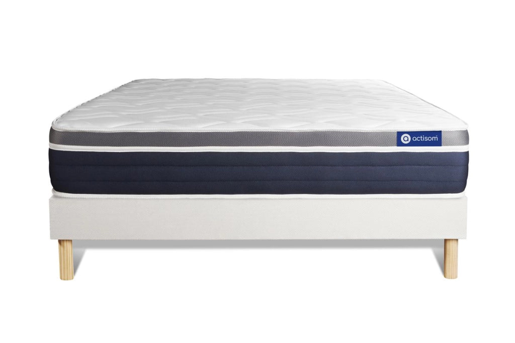 Kit rete e materasso matrimoniale Actimemo confort 160x220cm - Spessore : 26cm- memory foam - Moderatamente rigido