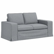 Divano | Divano da soggiorno | Sofa Grigio chiaro 162 x 80 x 82 cm Tessuto