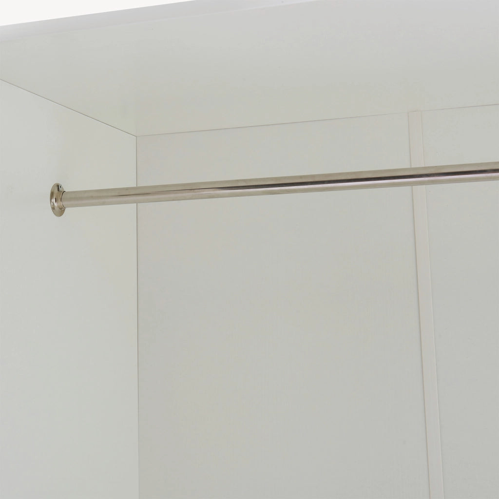 Armadio Guardaroba Eiselfing 176 x 80 x 52 cm Bianco [en.casa]