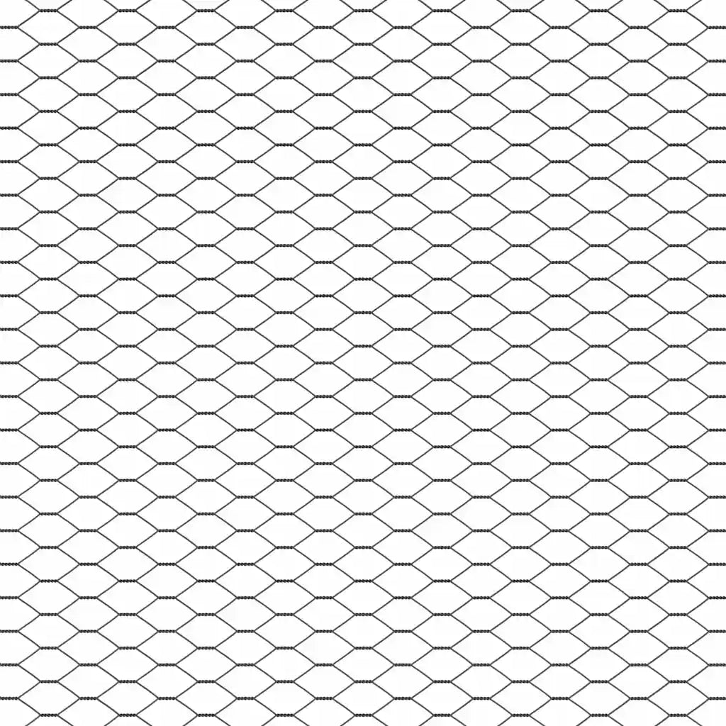 Palo della recinzione Grigio 25 x 1,4 m (rete da 13 mm)