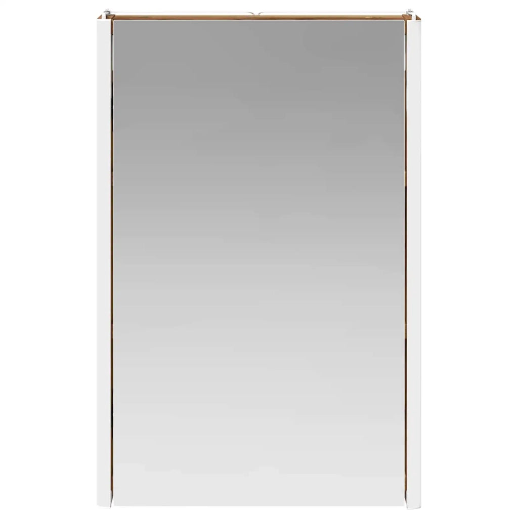 Mobiletto per specchio da bagno Legno vecchio 33 x 11,5 x 50 cm 889221