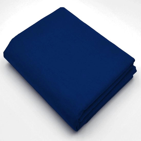 Tessuto di cotone 100%, venduto per metro, larghezza 240 cm, tessuto di cotone 100% Oeko-Tex Standard 100, colori omogenei per cucire (blu marino, 300 cm)