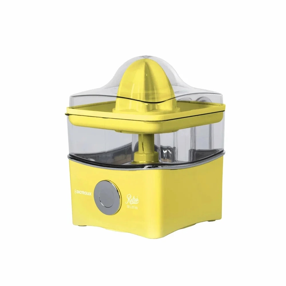 Trade Shop - Spremiagrumi Elettrico Retrò 40w Capacità 0,8lt 2 Coni Intercambiabili Filtro Antipolpa -