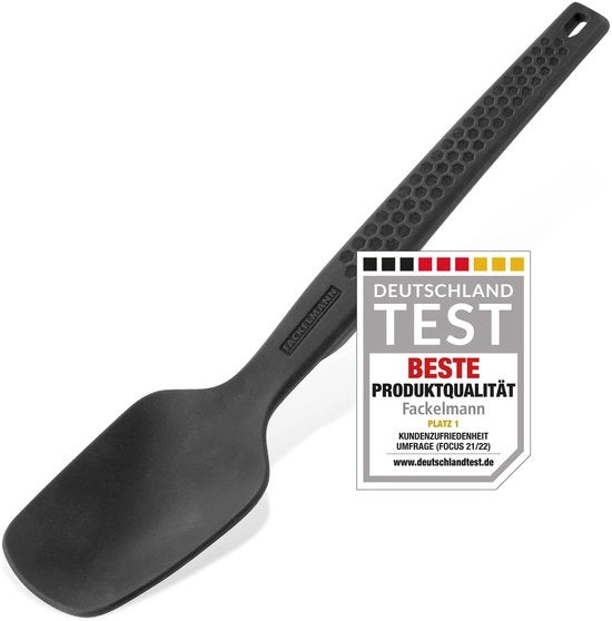 Spiedino di Servizio Statement con Funzione di Elevazione – Cucchiaio da Cucina con Manico Ergonomico – Adatto per Piatte e Padelle – Ca. 30 x 6,5 x 3,5 cm, Grigio