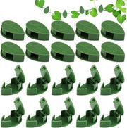 Clip per piante per parete di rampicanti - 50 pezzi clip riciclabile inosservabile adesivo acrilico per l'archiviazione dei fusti di piante da giardino