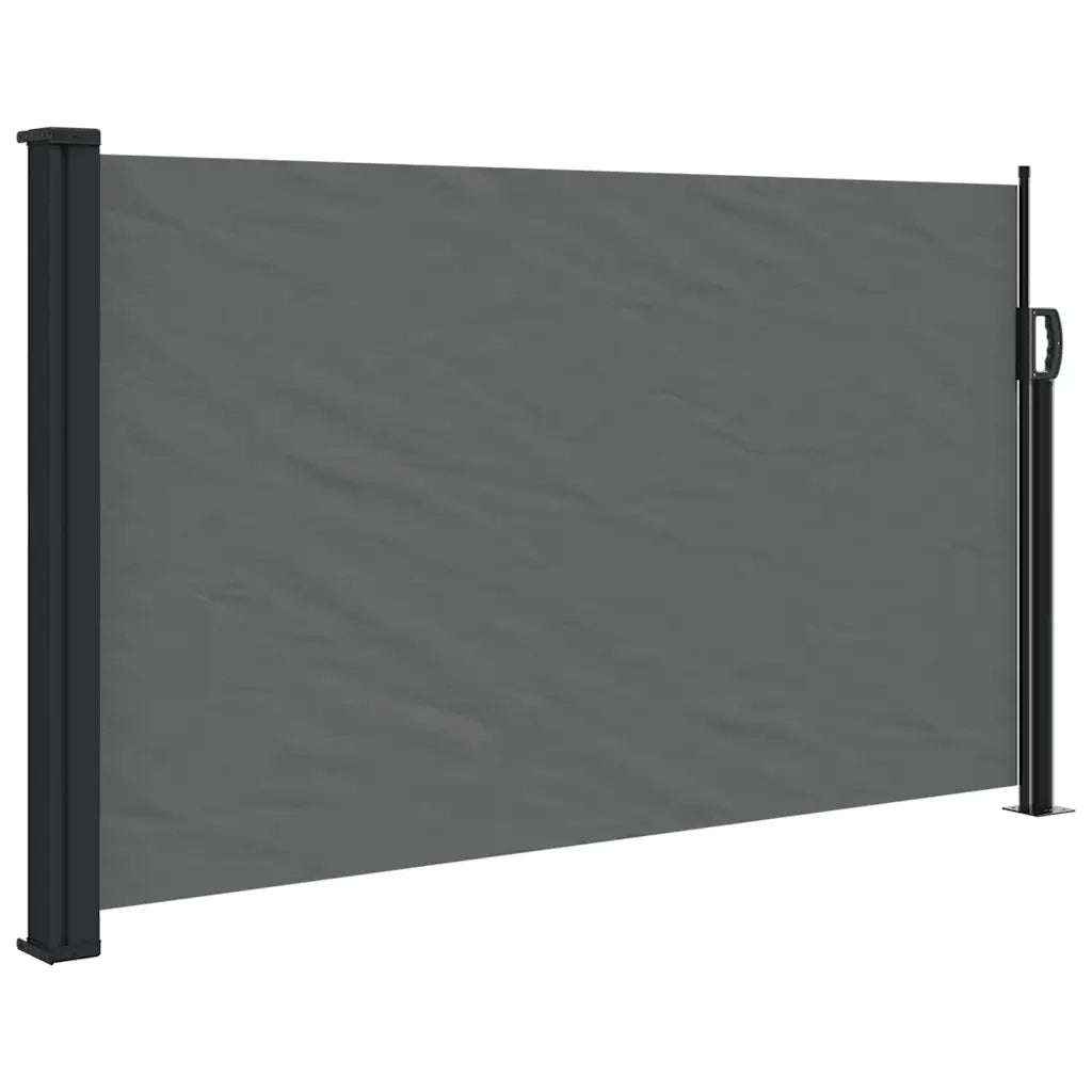 Tenda da Sole Laterale Retrattile-Tenda parasole per balcone antracite 117x300 cm