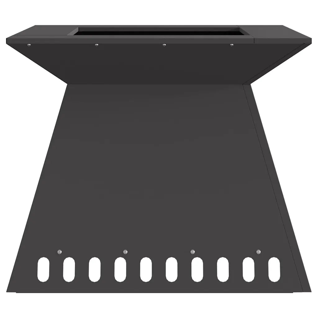 Focolare Nero 60 x 60 x 50 cm Acciaio CFW5465018